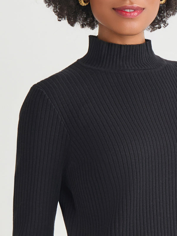 Jones New York Sutton Mock Neck Sweater