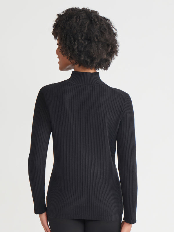 Jones New York Sutton Mock Neck Sweater