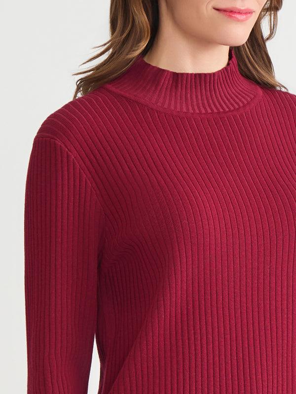 Jones New York Sutton Mock Neck Sweater
