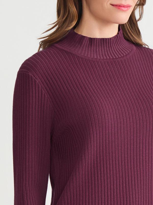 Jones New York Sutton Mock Neck Sweater