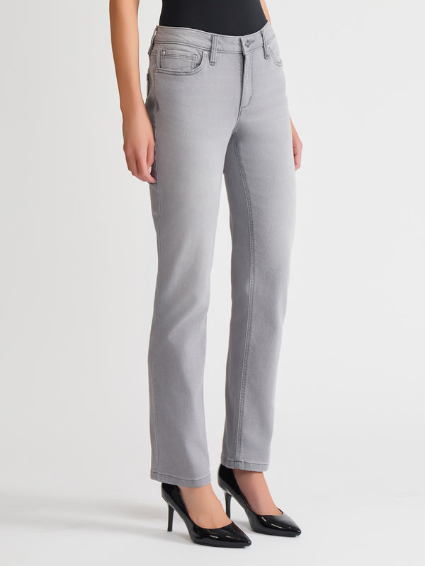 Jones New York Lexington Straight Leg Jeans Slater Wash