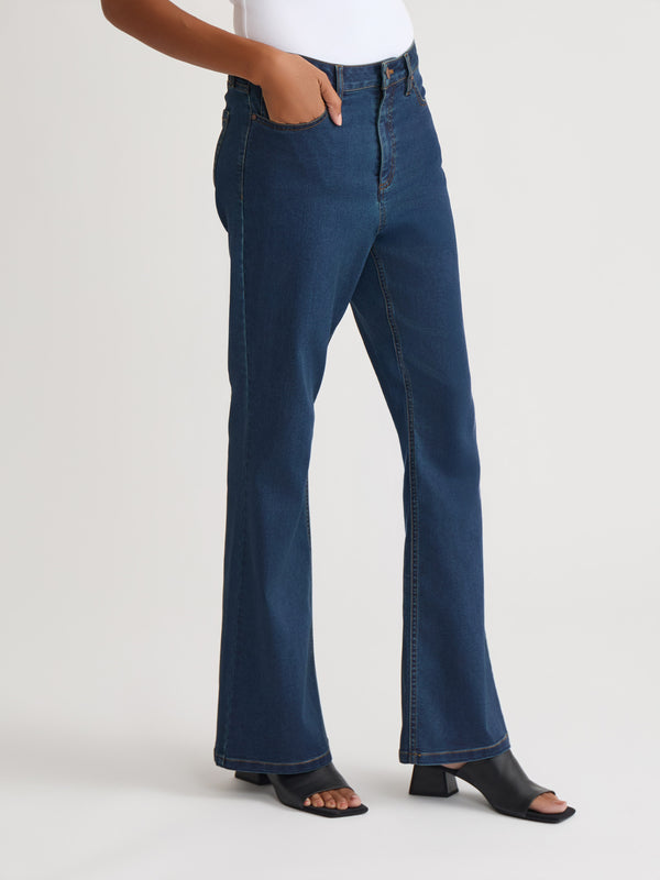 Jones New York Petite Lexington High Rise Bootcut Jeans