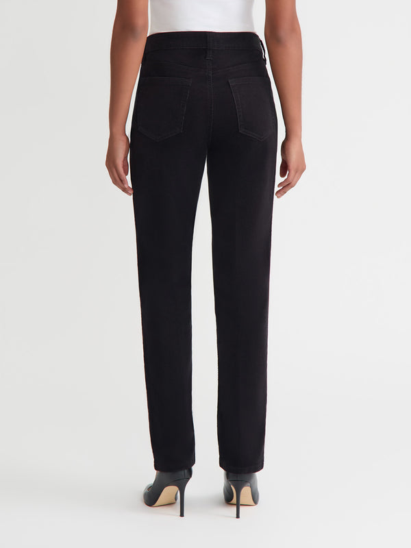 Jones New York Petite Lexington Straight Leg Pants Corduroy