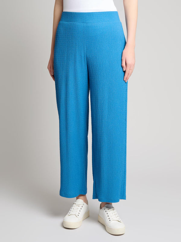 jones new york Petite Pull-On Textured Wide Leg Cropped Pant