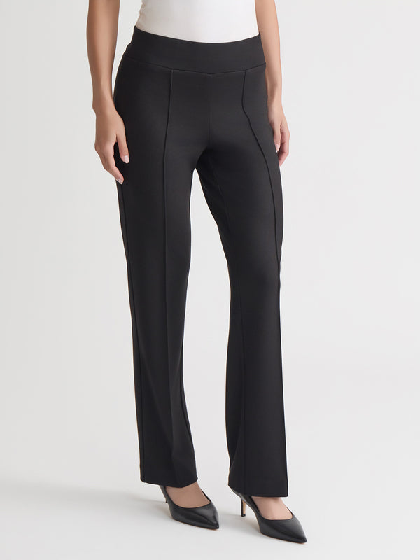 Jones New York Plus Pull On Pintuck Trouser Serenity Knit