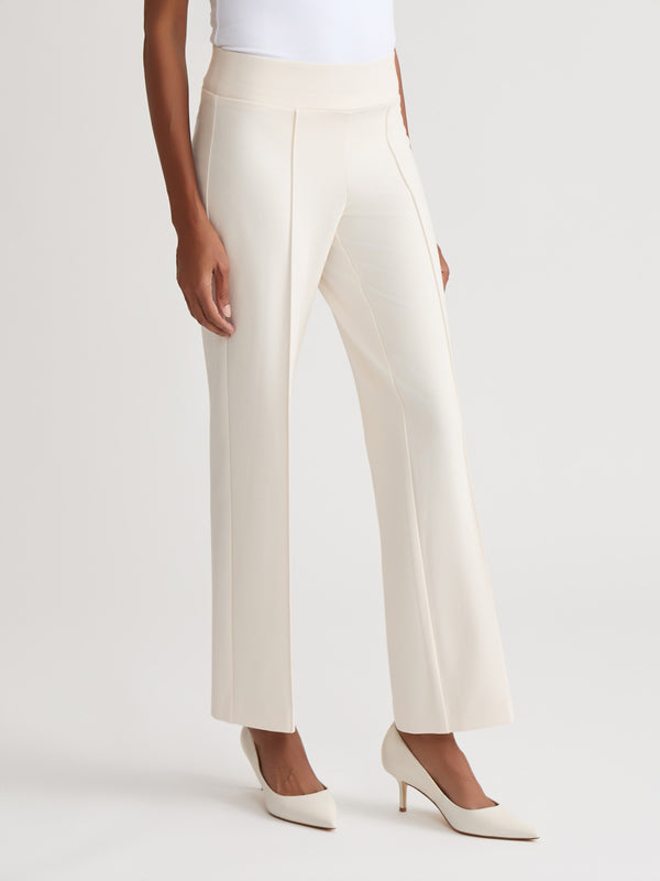 Jones New York Pull-On Pintuck Trouser Serenity Knit