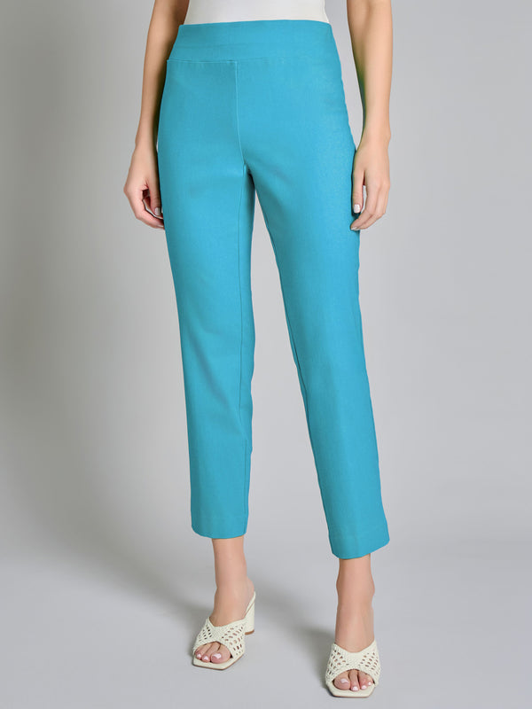 jones new york Pull-On Straight Leg Pants Stretch Twill