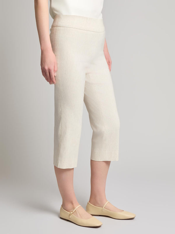 Jones New York Pull-On Wide Band Super Cropped Pant