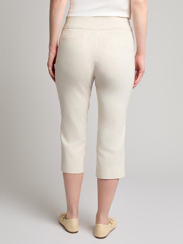 Jones New York Pull-On Wide Band Super Cropped Pant