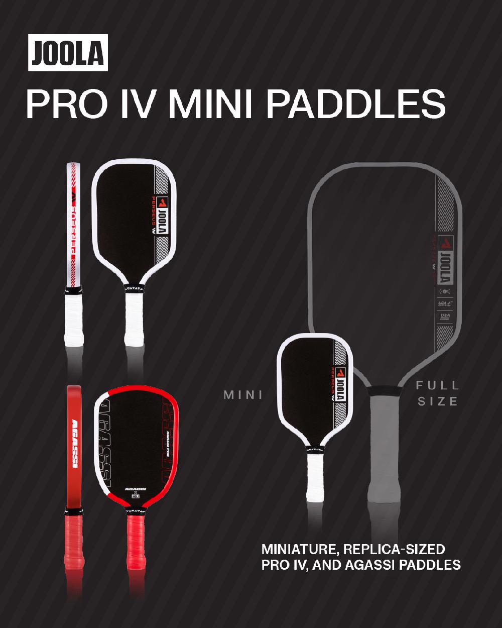 Joola Gear & Accessories JOOLA Pro IV Mini Pickleball Paddles