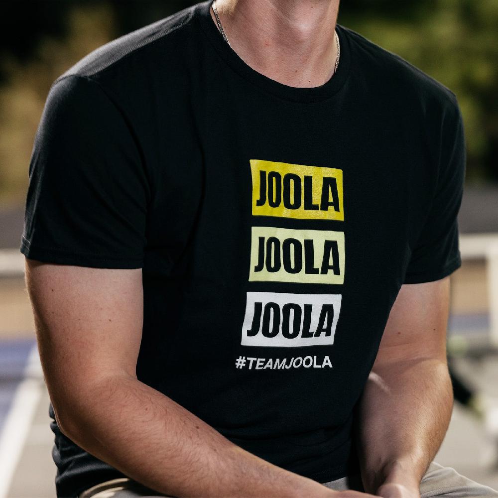 Joola Apparel Team JOOLA Stacked Logo Tee