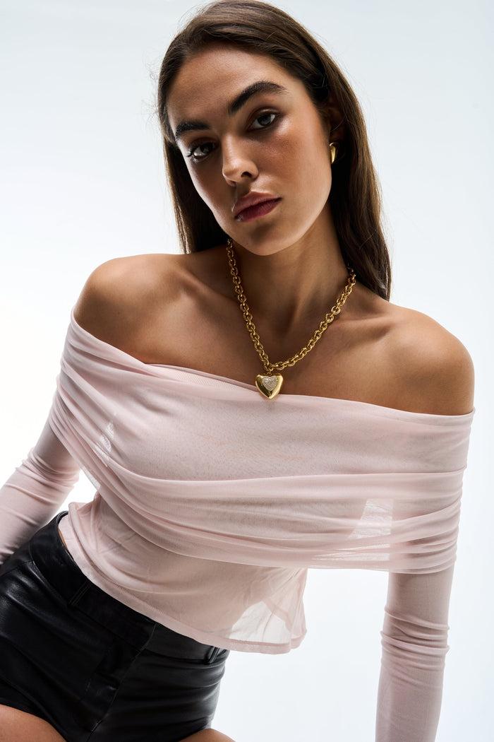 Joolz By Martha Calvo Amor Pave Necklace