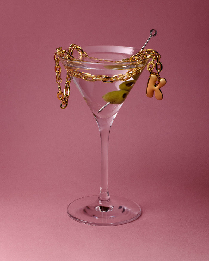 Joolz By Martha Calvo Bubble Letter Necklace