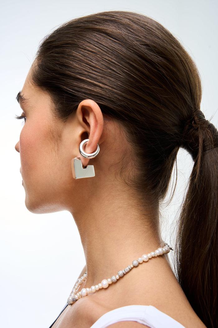 Joolz By Martha Calvo Cube Earrings