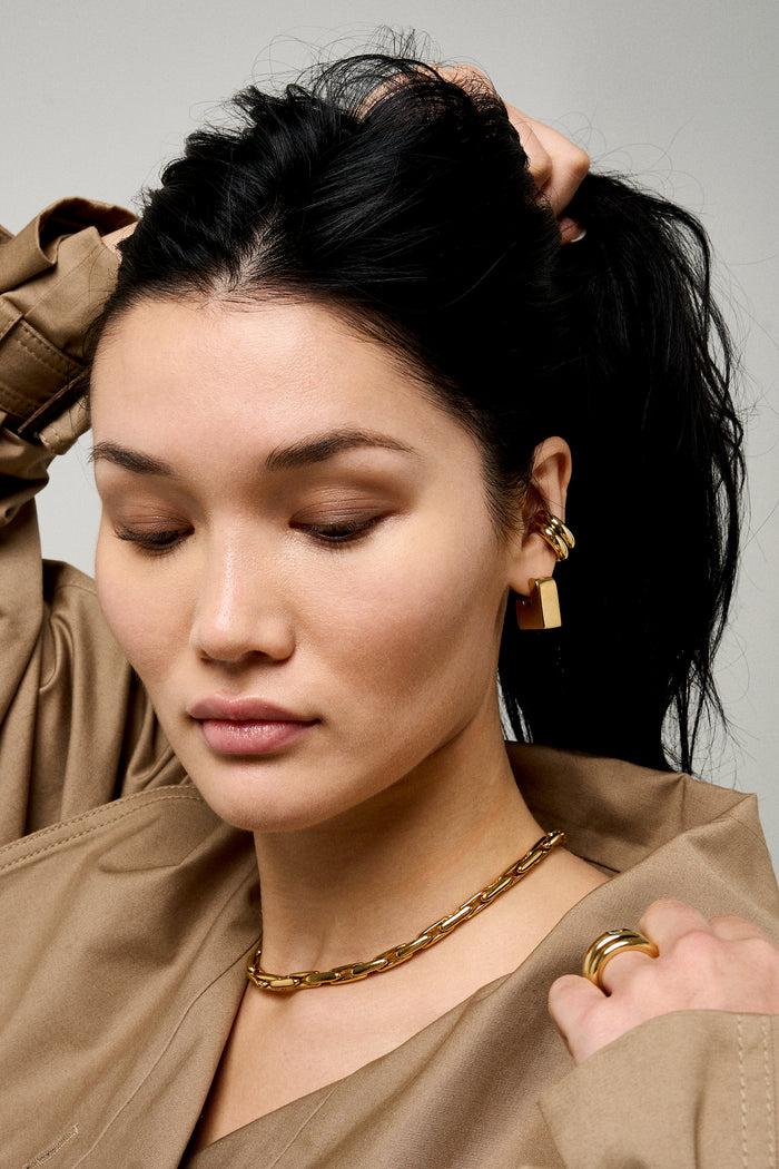 Joolz By Martha Calvo Cube Earrings