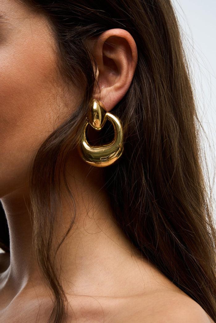 Joolz By Martha Calvo Door Knocker Earrings