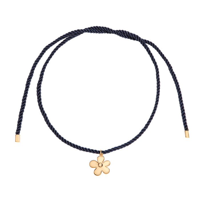 joolz by martha calvo Full Bloom Cord Necklace