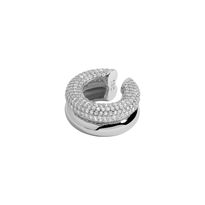 Joolz By Martha Calvo Pave Double Ear Cuff