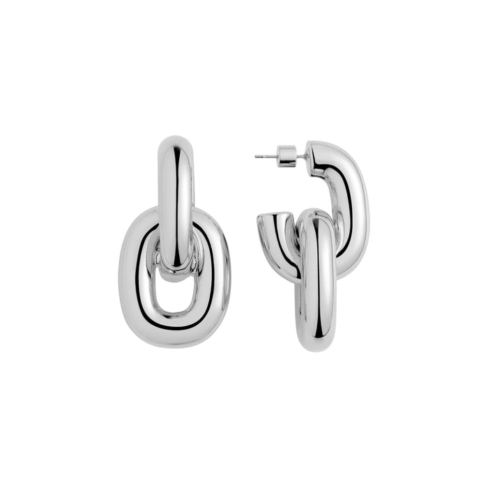 joolz by martha calvo Rhodium Kylie Earrings