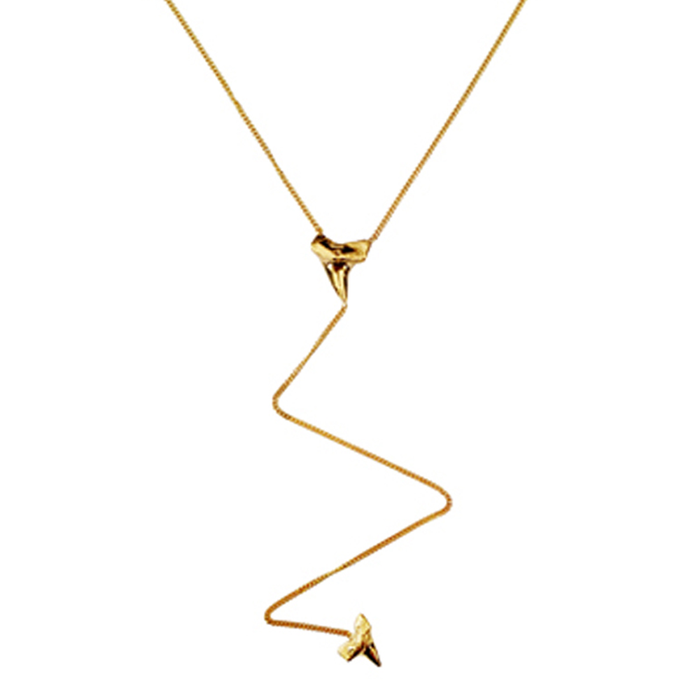 joolz by martha calvo Shark Tooth Lariat