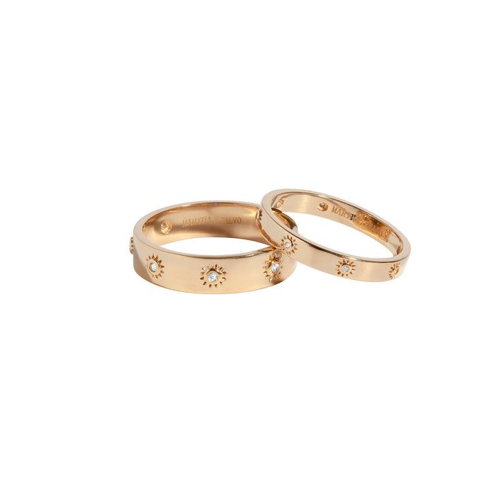 joolz by martha calvo Sunburst Band Ring