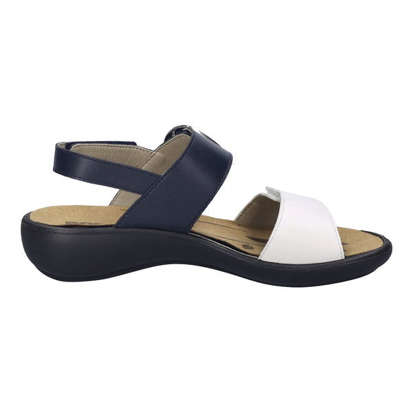 Josef Seibel Ibiza 12 Women's Sandal White/Dark Blue