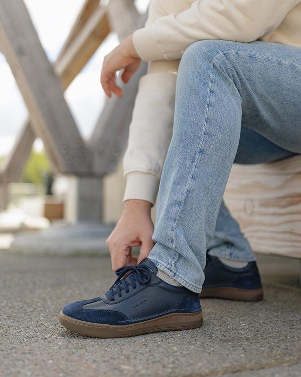 Josef Seibel Cleve 07 Men's Sneaker Indigo