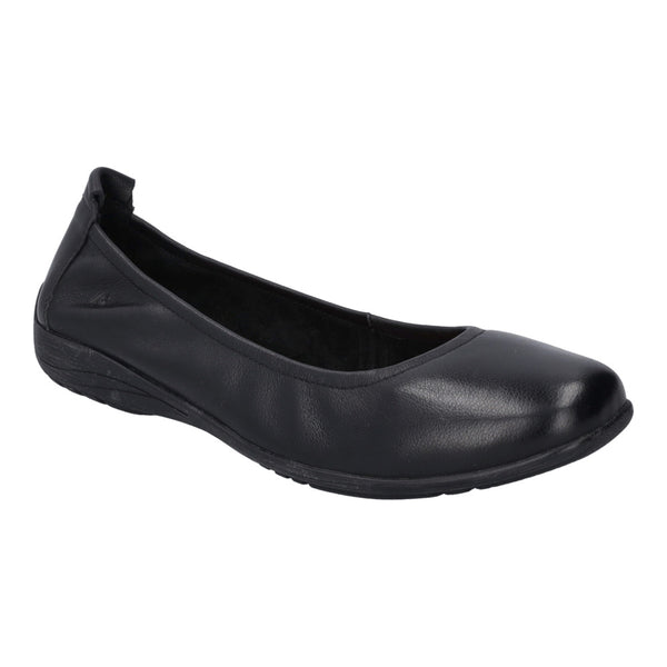 josef seibel Fenja 01 Women's Flat Black/Black