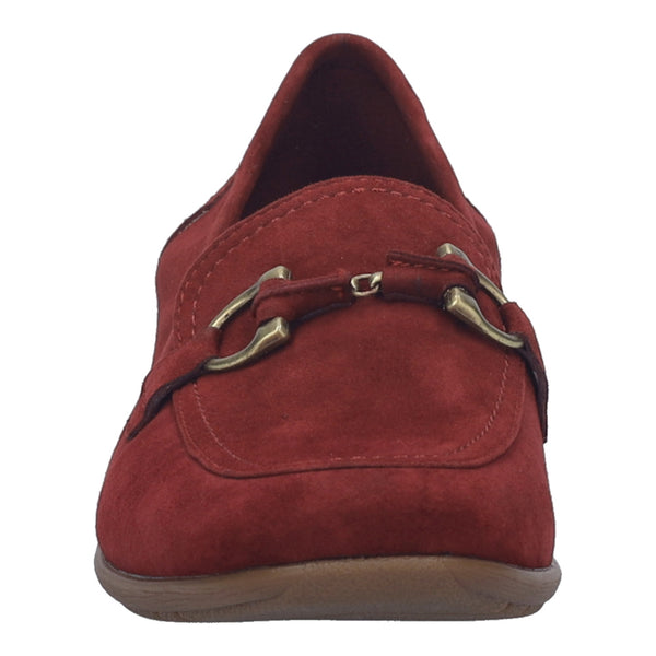 Josef Seibel Fenja 34 Women's Flat Bordo Suede