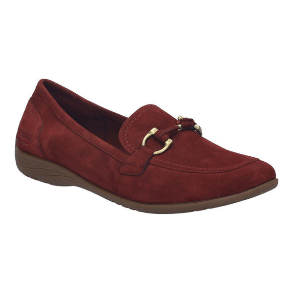 josef seibel Fenja 34 Women's Flat Bordo Suede