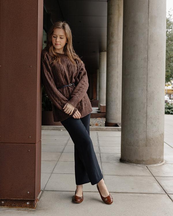 Josef Seibel Florina 04 Women's Flat Cognac