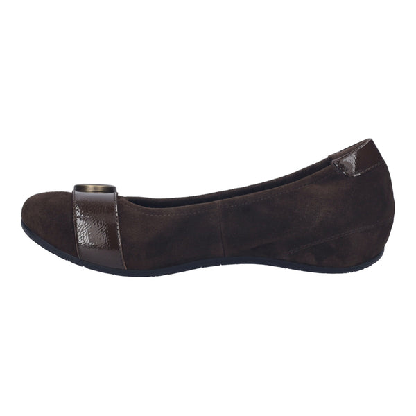 Josef Seibel Florina 06 Women's Flat Cognac Suede