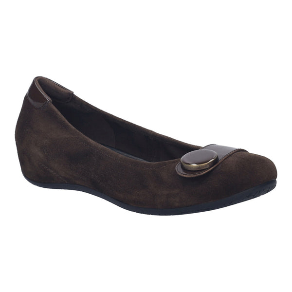 josef seibel Florina 06 Women's Flat Cognac Suede