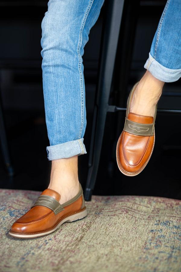 Josef Seibel Stuart 08 Men’s Shoe Camel Combo