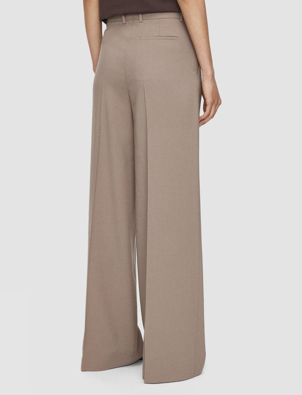 Joseph Alana Tailoring Wool Stretch Trousers Escargot
