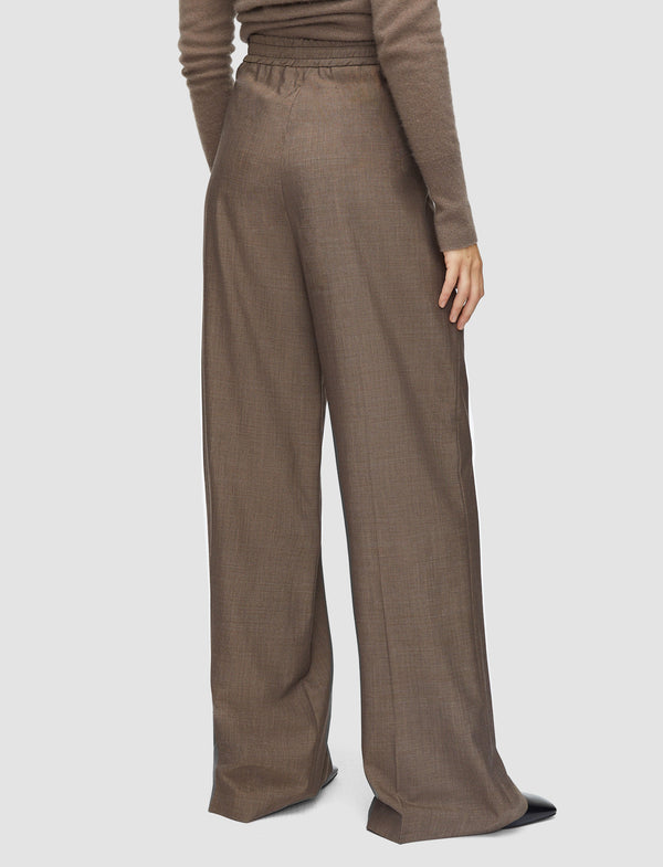 Joseph Alanel Light Wool Tailoring Trousers Mushroom