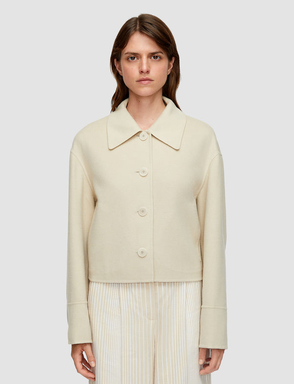 Joseph Gerrard Light Double Face Wool Jacket Affogato