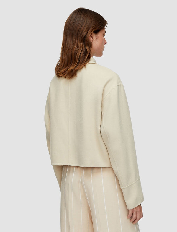 Joseph Gerrard Light Double Face Wool Jacket Affogato