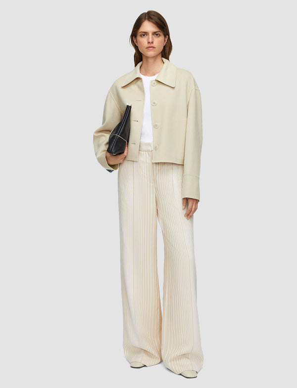 joseph Gerrard Light Double Face Wool Jacket Affogato