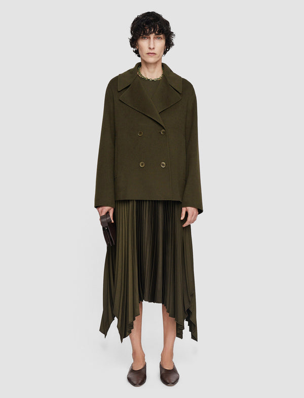 Joseph Gilkes Light Double Face Jacket Hass Avocado