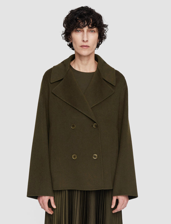 Joseph Gilkes Light Double Face Jacket Hass Avocado