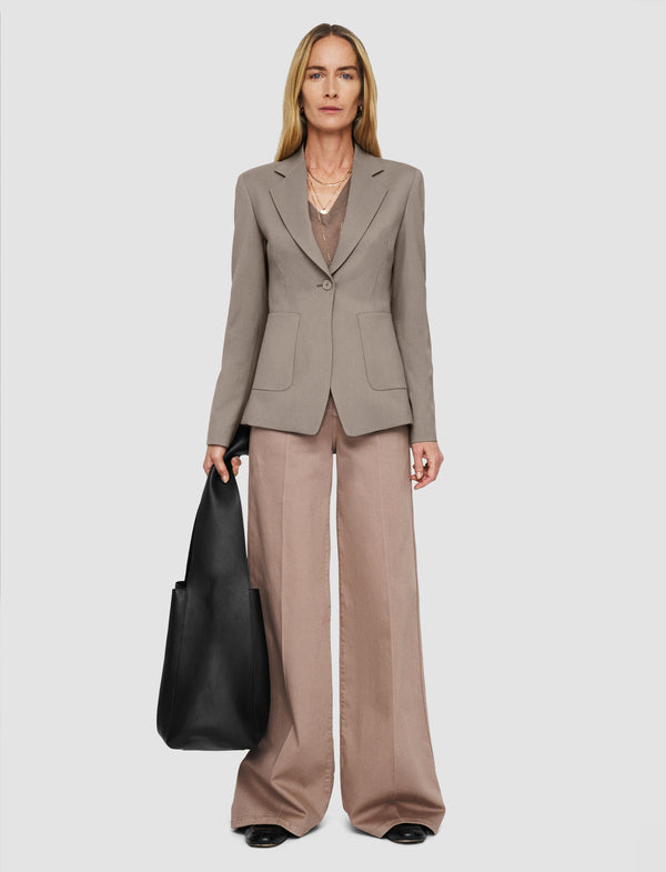 Joseph Glenview Tailoring Wool Stretch Jacket Escargot