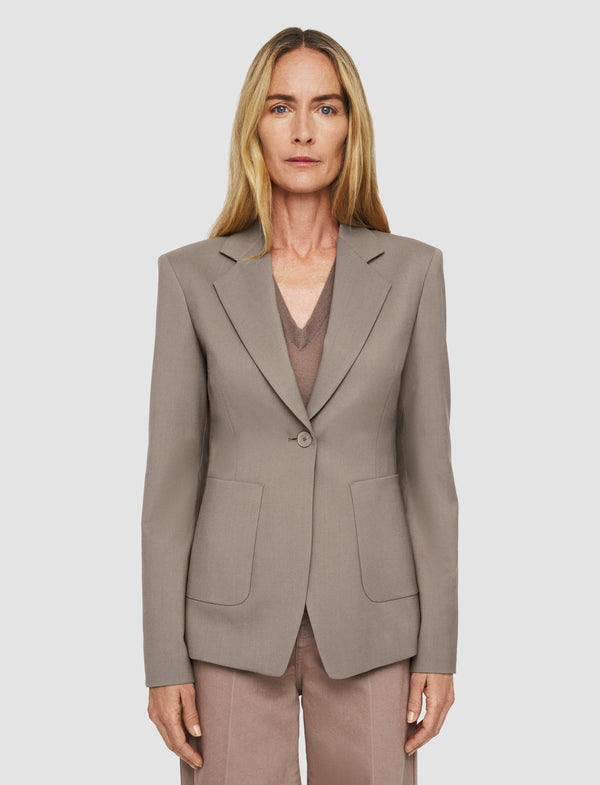 Joseph Glenview Tailoring Wool Stretch Jacket Escargot