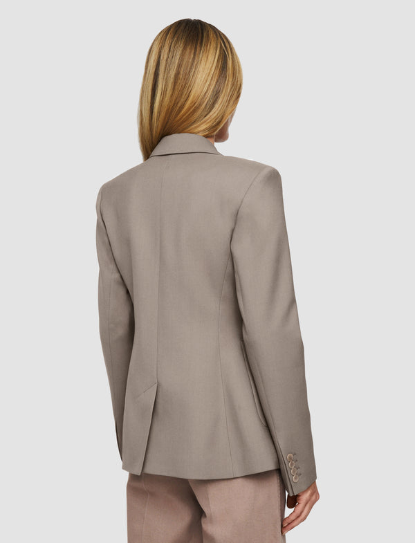 Joseph Glenview Tailoring Wool Stretch Jacket Escargot