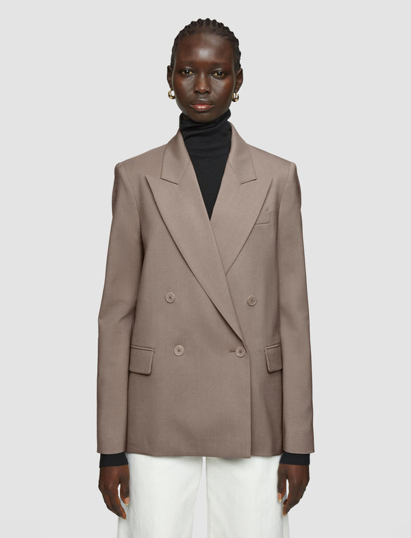 Joseph Jaden Tailoring Wool Stretch Jacket Escargot