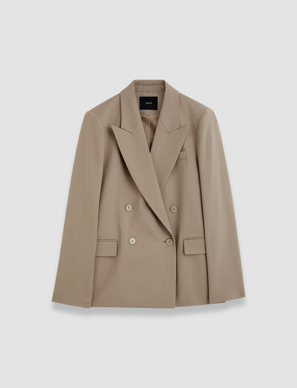 joseph Jaden Tailoring Wool Stretch Jacket Escargot