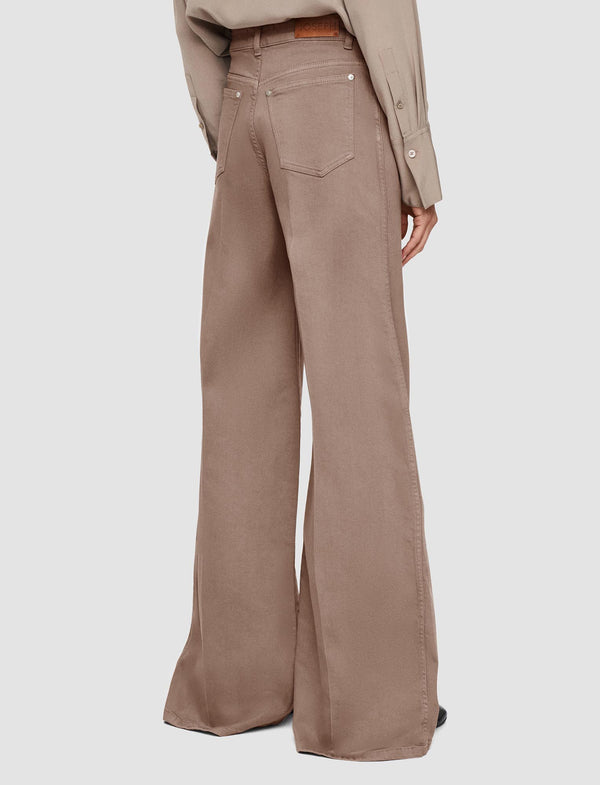 Joseph Abbey Denim Stretch Trousers Escargot
