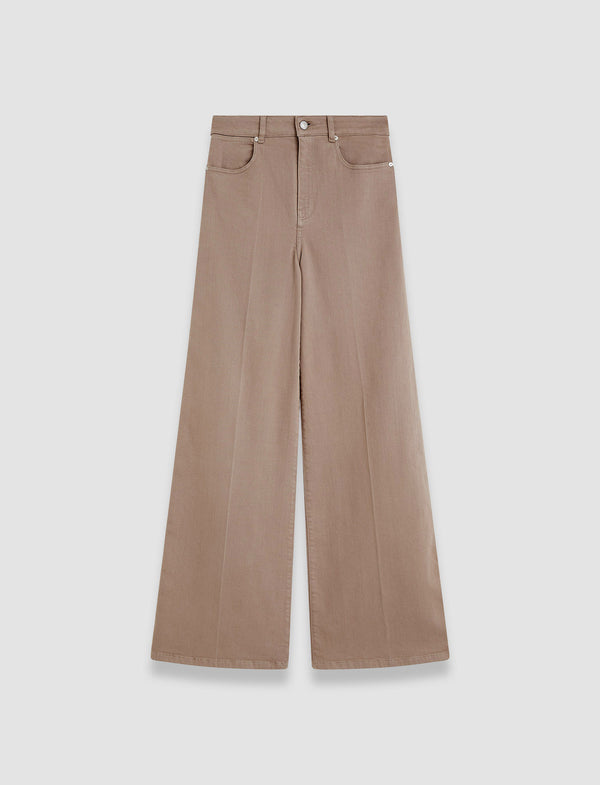 joseph Abbey Denim Stretch Trousers Escargot