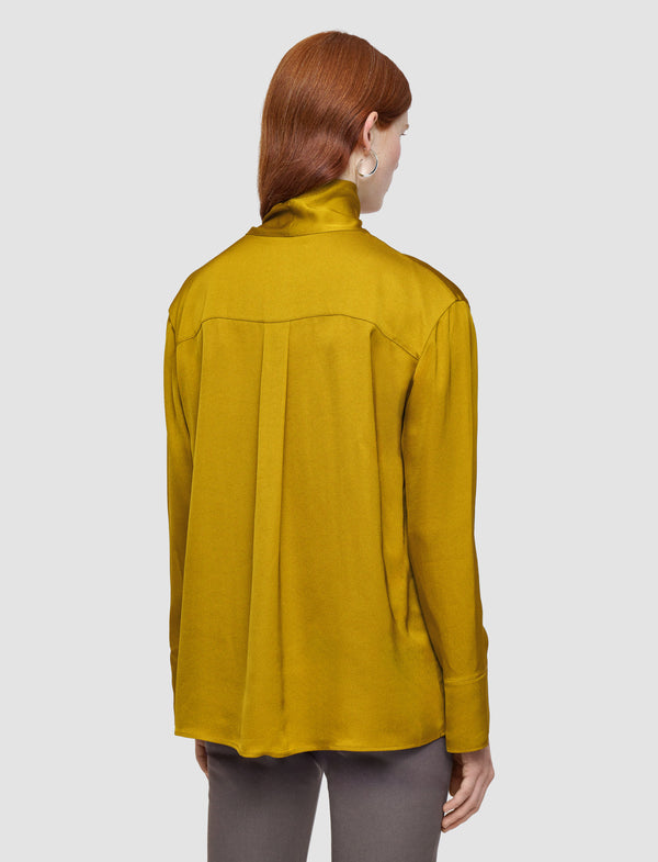 Joseph Adele Light Crepe Blouse Amber