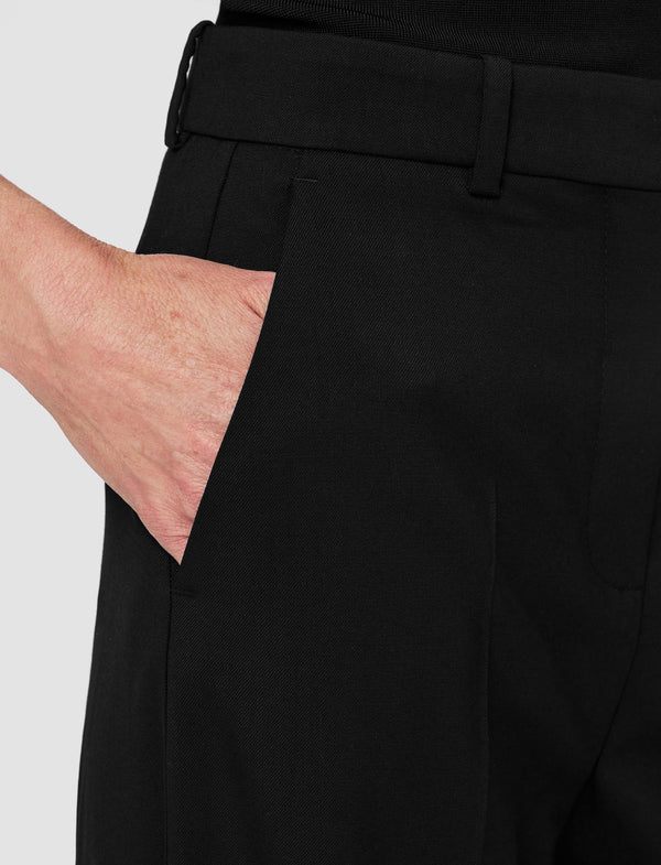 Joseph Alana Tailoring Wool Stretch Trousers Black